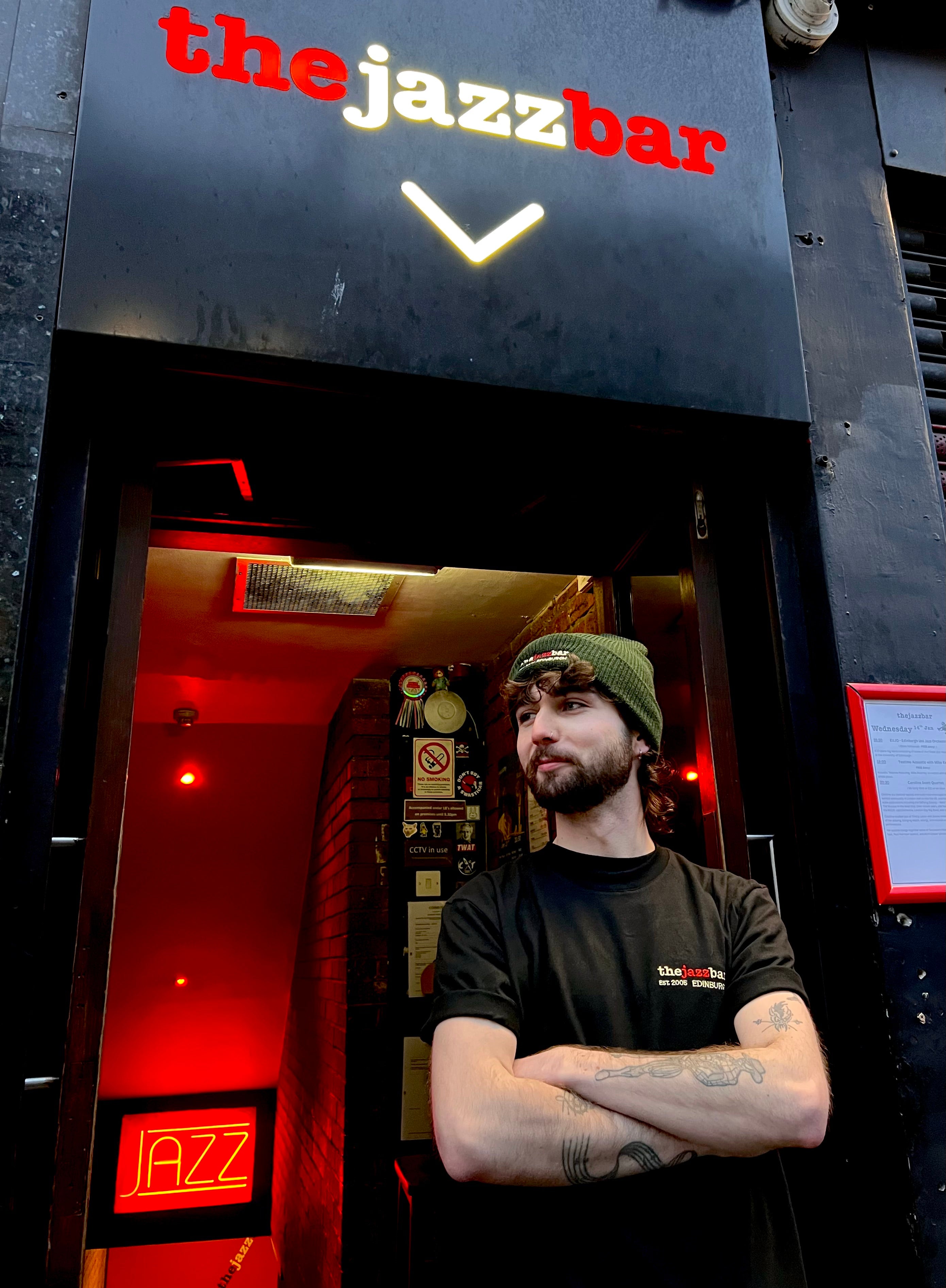 The Jazz Bar T-Shirt - Black